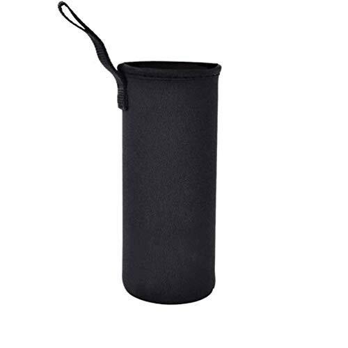ペットボトルカバー 750ml 水筒カバー 断熱ネオプレン 水筒ケースボトルカバー (750ml, ブラック/black)