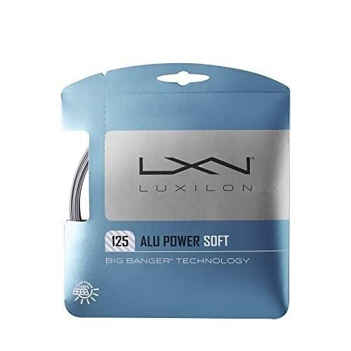 LUXILONルキシロン テニス ストリング ガット ALU POWER 125アルパワーソフト 125 単張り シルバー WRZ990101