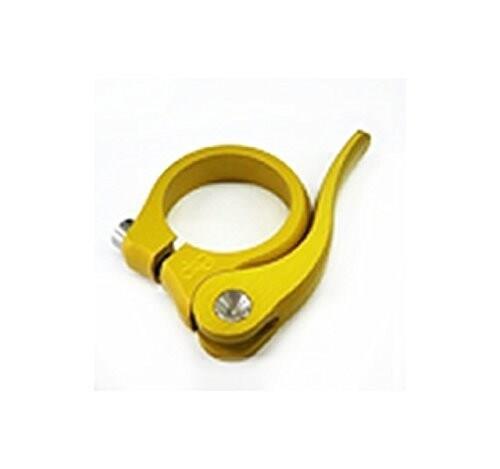 DKG Flip-lock Seat Clamp シートクランプ ディーケージー フリップロックシートクランプFlip-Lock 28.6mm Gold