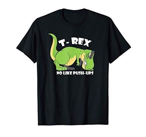 T-Rex No Like Push-Ups - Funny Dinosaur Quote Humor Tiny Tシャツ