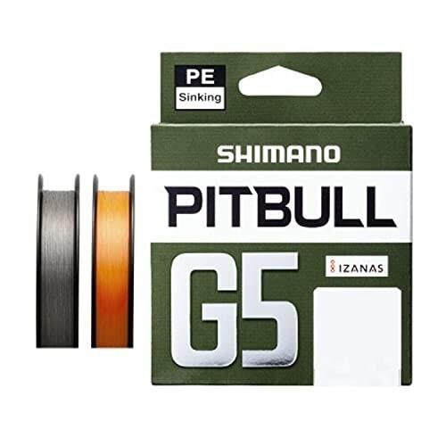 シマノSHIMANO ピットブル G5 150m LD-M51U スティールグレイ 1.2号