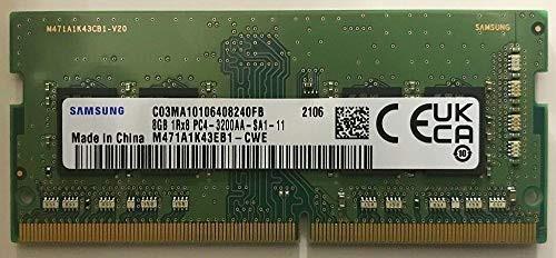 SAMSUNG ORIGINAL サムスン純正 PC4-25600 DDR4-3200 8GB ノートPC用 260pin Unbuffered SO-DIMM M471A1K43EB1-CWE