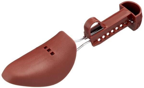 M.モゥブレィ 携帯にも便利なプラスチック製シューキーパーシュートリー シューズフォーマー 革靴 スニーカーに ブラウン レディスフ
