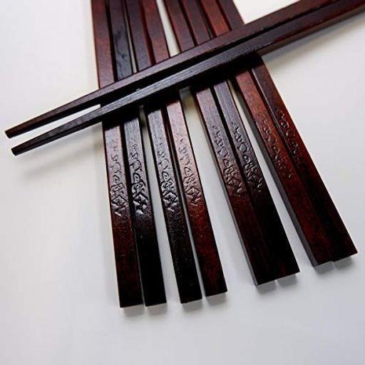 木曽ひのき箸 5膳セット 漆塗り 木曽ヒノキ 箸
