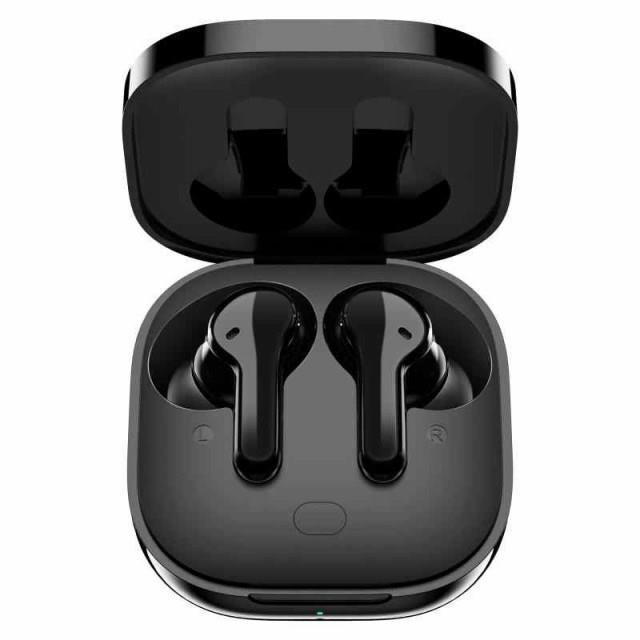 QCY ワイヤレスイヤホン 40時間音楽再生 Bluetooth5.1 自動ペアリング Hi-Fi音質 マイク内蔵 左右分離型 片耳両耳モード タッチ簡単操作