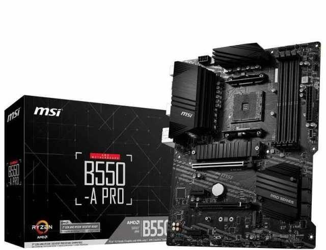 MSI B550-A PRO マザーボード ATX AMD B550 チップセット搭載 MB5032