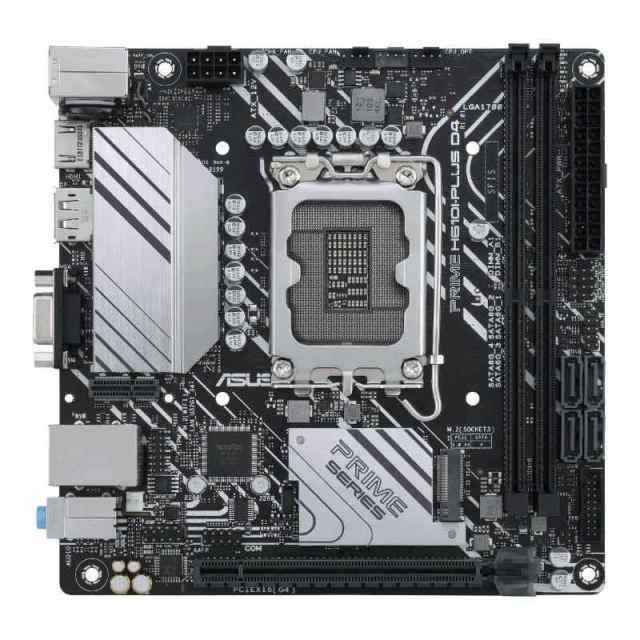 ASUS Intel H610 搭載 LGA 1700 Mini-ITX マザーボード アンプ IC付き モノアウトヘッダー PRIME H610I-PLUS D4-C国内流通品
