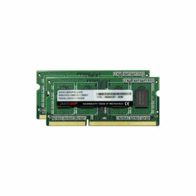 CFD販売 ノートPC用メモリ DDR3-1600 PC3-12800 8GB×2枚 16GB 相性 無期限 1.35V対応 Panram W3N1600PS-L8G