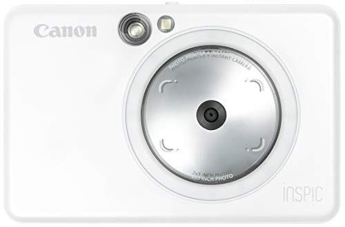 ◆商品名：Canon インスタントカメラ スマホプリンター i NSPi C ZV-123-PW パールホワイト商品紹介ミニフォトプリンターi NSPi Cシリーズから、インスタントカメラプリンターZ
