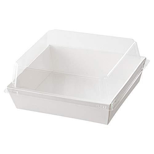 ◆商品名：ヘッズ デリボックス 15×6.5×13.6cm 白 50枚 食品対応 ふた付 クラフト デリバリー 持ち帰り お弁当箱 HEADS MW-DEB1説明クラフト紙がナチュラルな、紙製の食品容